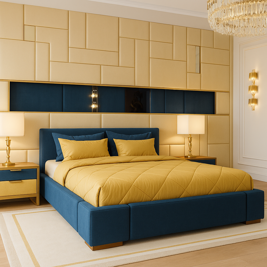 Blue-Gold-mattres-Light